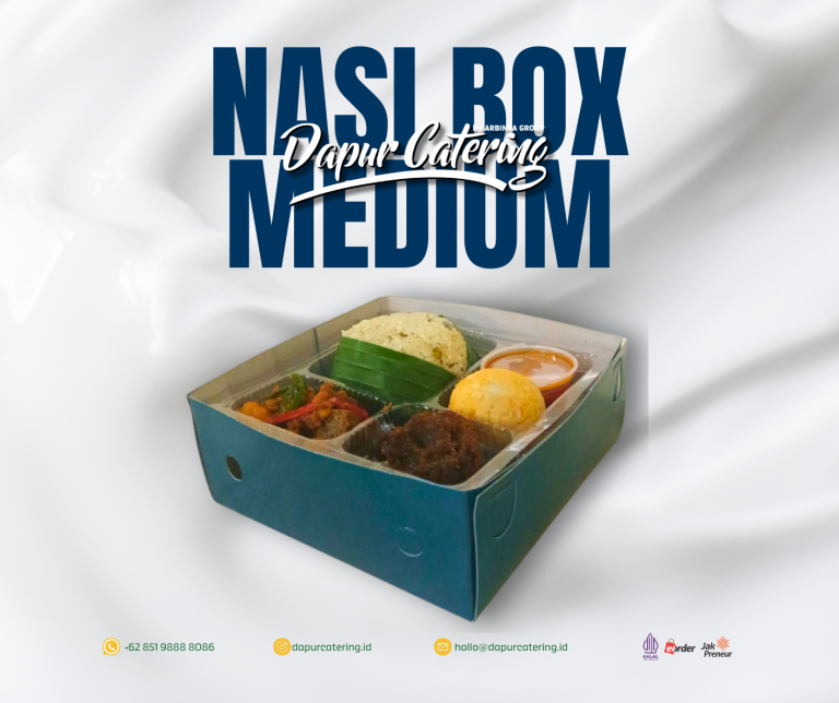 Nasi Box Medium Dapur Catering Jakarta