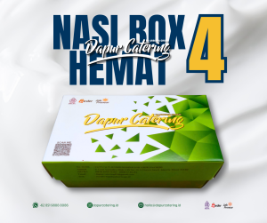 Nasi Box Hemat 4 Dapur Catering