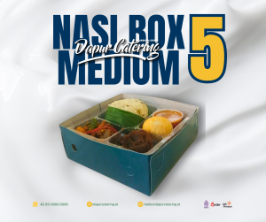 Nasi Box Medium 5 Dapur Catering Jakarta