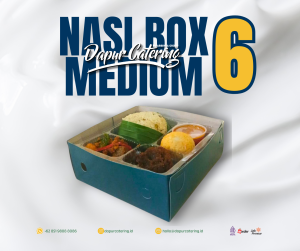 Nasi Box Medium 6 Dapur Catering Jakarta